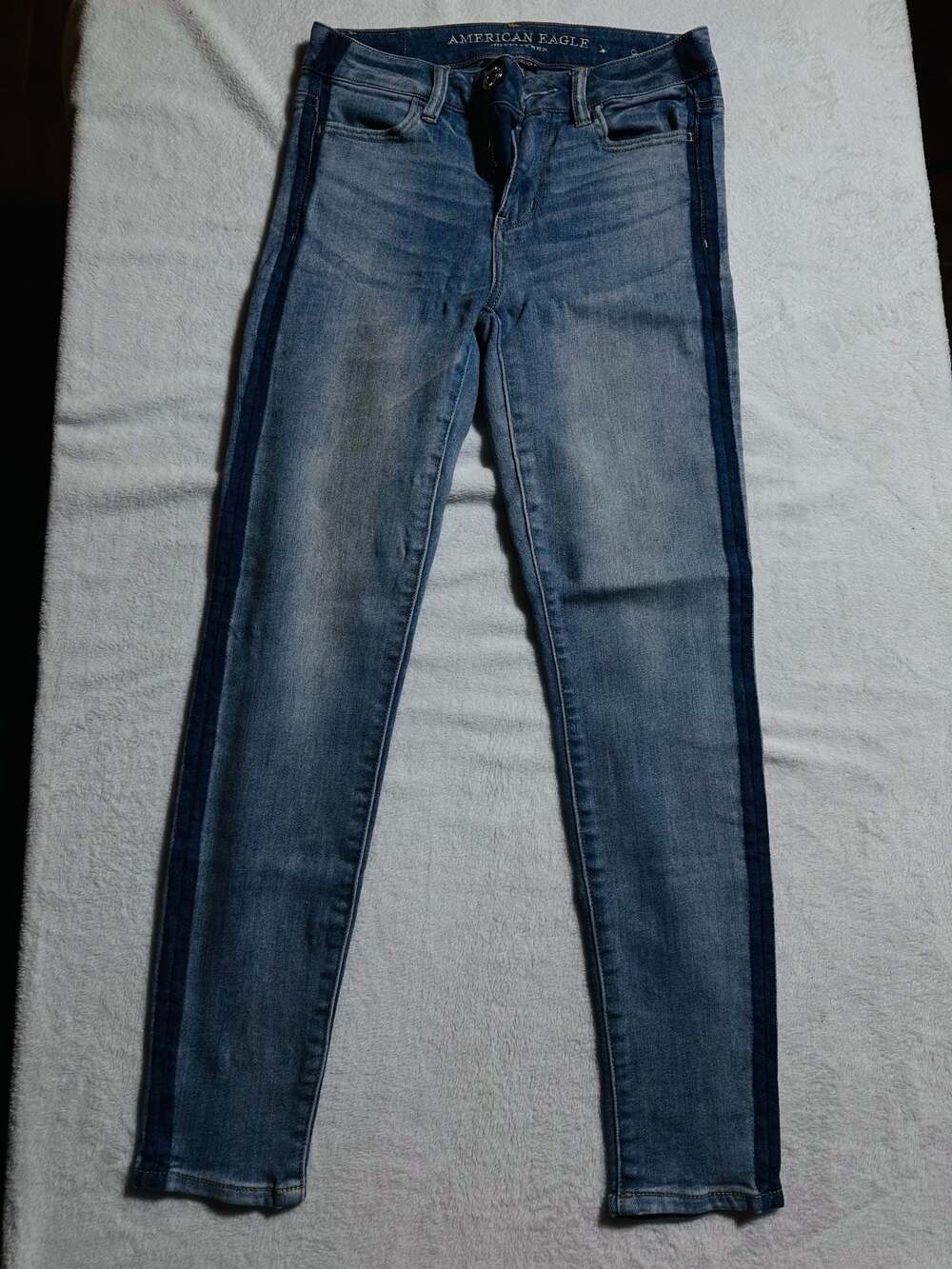 American Eagle Super Super Stretch Skinny Jeans Size 0 Short